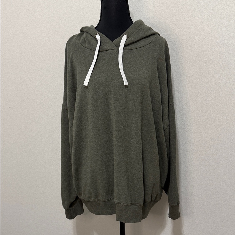 Buffalo David Bitton Olive Hoodie Sweatshirt B8